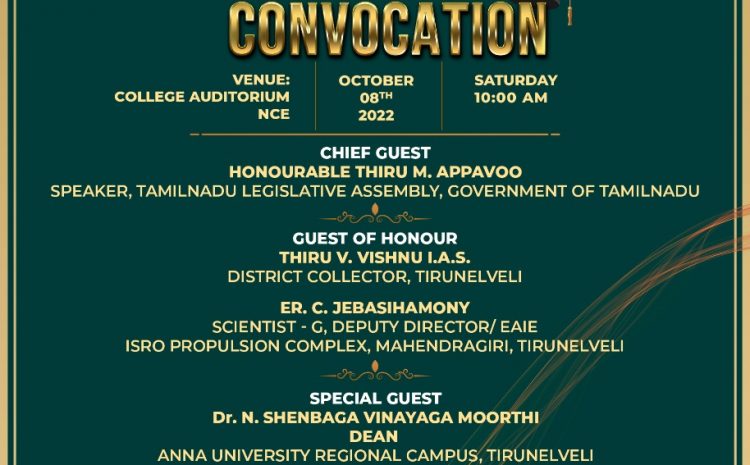  Cordially Invite You For The 18th Convocation